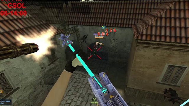 反恐精英Online 哈哈哈 谁知道这是那张图