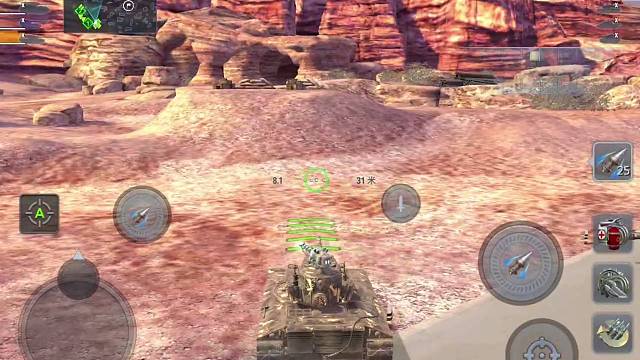 坦克世界闪击战，残血1V2