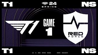 [LCK CL]【T1 vs NS】第一局速看丨2024LCK CL春季賽第一輪丨20240215