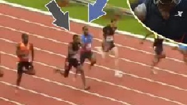 男子百米 真的是极限逆转！盖伊大战加特林 最后时刻很刺激