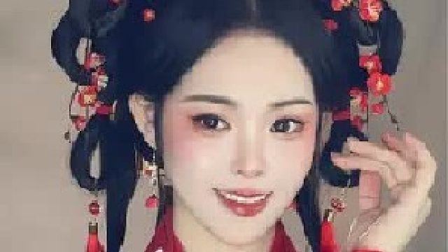 保姆级国风汉服发型教程分享！