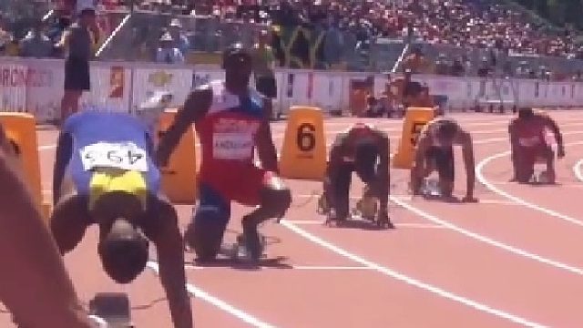 200米决赛！落后这么远德格拉塞是怎么反超的？还创造了新的纪录