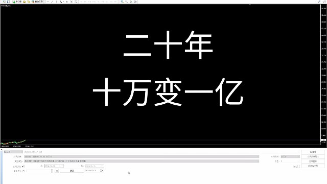 长期稳定盈利交易系统，二十年一千x