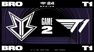 [LCK CL]【BRO vs T1】第二局速看丨2024LCK CL春季賽第一輪丨20240220