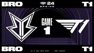 [LCK CL]【BRO vs T1】第一局速看丨2024LCK CL春季賽第一輪丨20240220