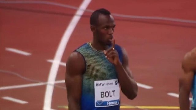 博尔特时隔4年重夺世锦赛百米金牌