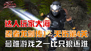 虎牙首份 忍者龍劍傳1Σ 第4關(guān)超忍難度全程真無傷 不存檔