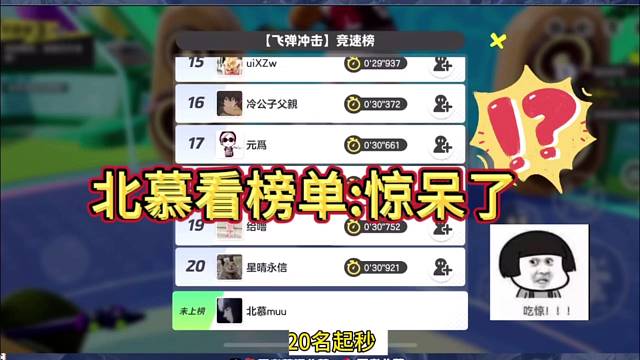 北慕看榜单：这么快 惊呆了啊老铁
