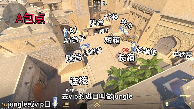 荒漠迷城报点教学，米垃圾报点教学，Mirage报点教学