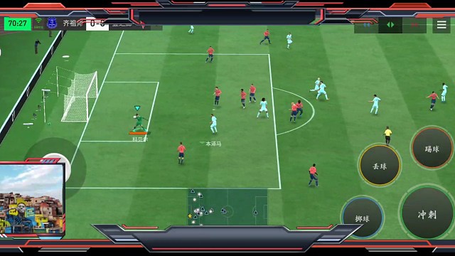 极速防守反击 门将蓄满力=大力手抛球=给边路空当