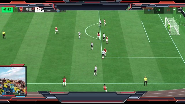 3进阶小范围配合 边路弧顶发球战术=最后回到肋部空间射门