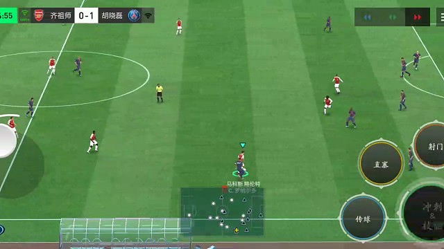 中路基本配合 明确中路可以打=坚决执行 扑上来就过 不扑上来就用摇杆助攻