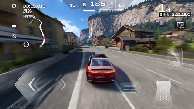 奥迪rs7风谷丝滑控环形弯