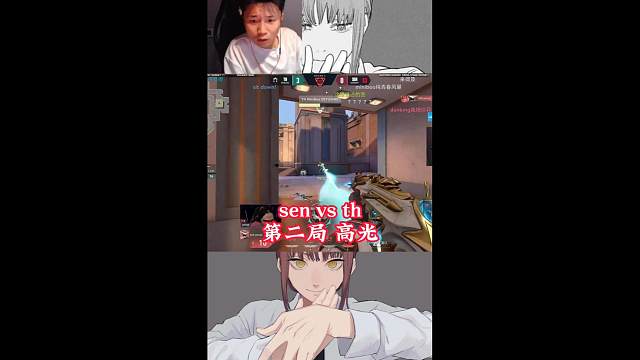 sen vs th 第二局 高光