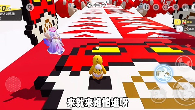 猪猪侠双人训练图#元梦时光漫游新赛季 #元梦之星 #元梦时光漫游新赛季前瞻 #看星世界地图说故事