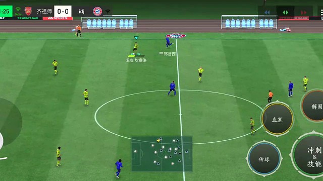 边路转中路的地面传球 迎球直接射门=打近角。可以考虑用大力地滚球提速