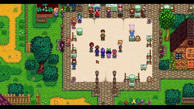 星露谷物语第一个节日(蛋蛋节)