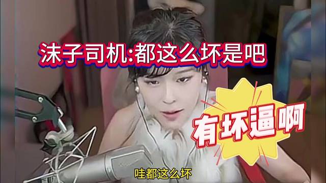 沫子司机：都这么坏是吧 豚豚遇到坏逼？