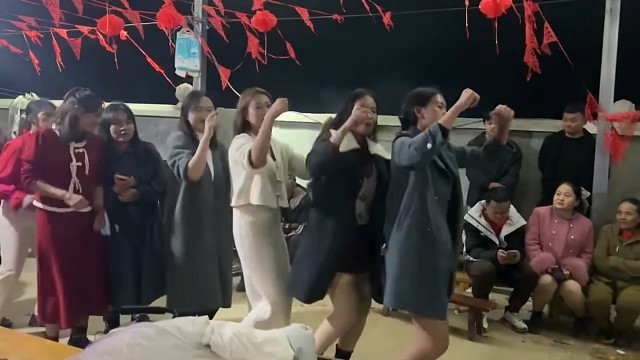 云南婚礼现场最新“打歌舞”