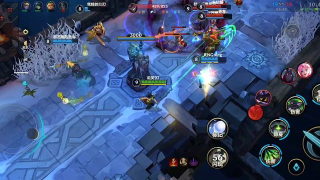 失误也能五杀 只能说阿卡丽太强了