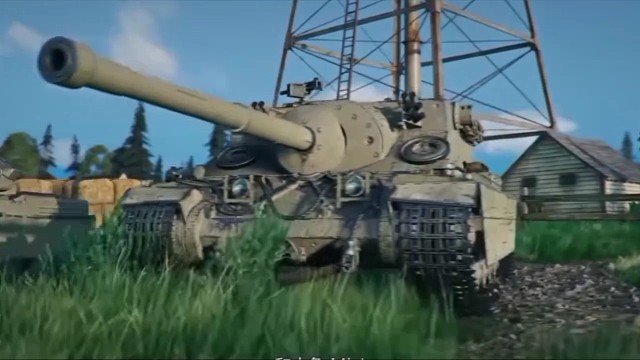 坦克世界CG动画真棒，配合亮剑的BGM很带劲。