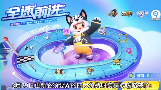 元梦3月29日更新四大免费时装获取攻略#元梦之星 #元梦之星时光漫游 #元梦时光漫游新赛季