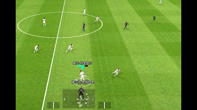 梅西细腻破防守攻门