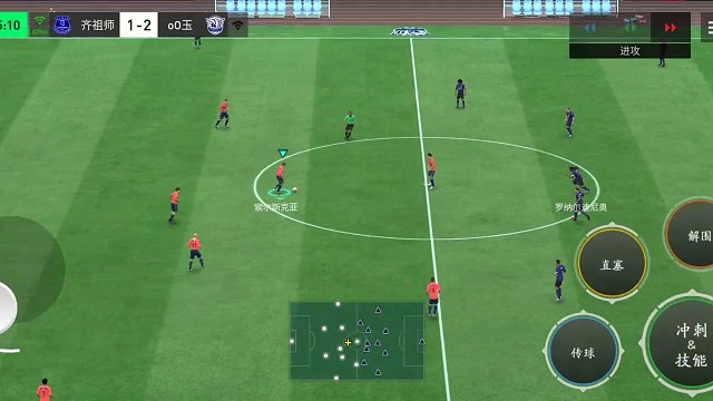 边路肋部内切 扭身节奏