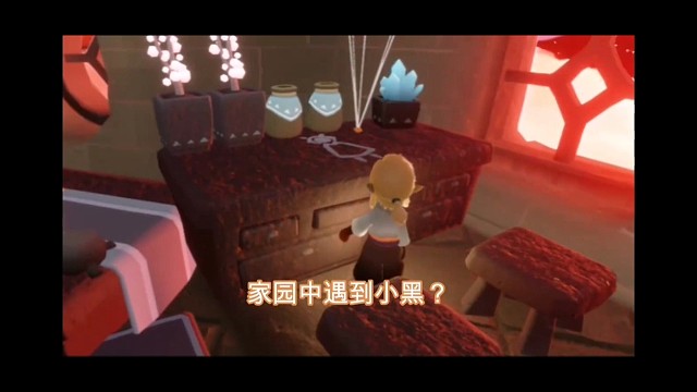 家园中遇到小黑？如果不是外挂，就是bug