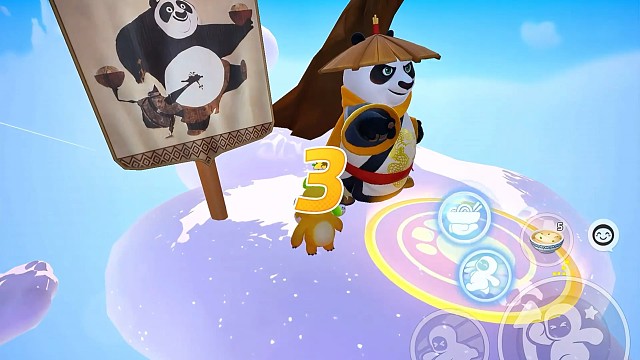 阿宝送面活动，1秒完成任务！#元梦之星 #元梦之星攻略 #一起玩元梦之星吧