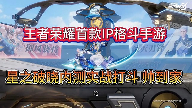 王者荣耀首款IP格斗手游，内测打斗画面帅到家了