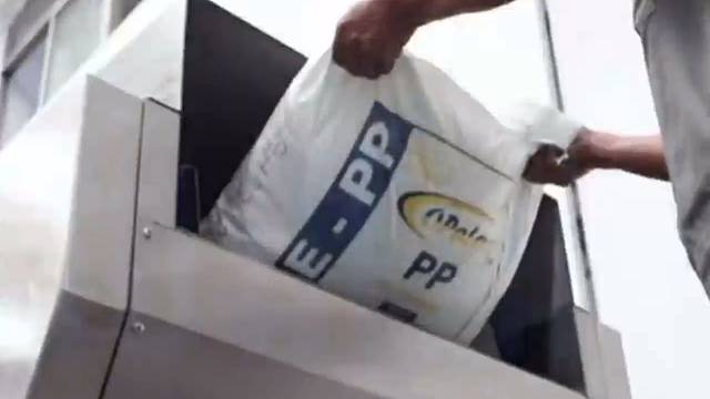 单刀拆包机演示