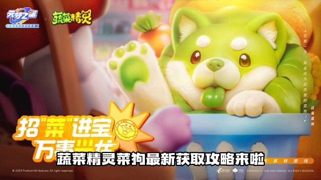 爆料！元梦新皮肤菜狗最新获取攻略来了！ #元梦之星 #星星启动