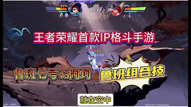 王者荣耀星之破晓IP格斗，c位对决鲁班VS阿珂