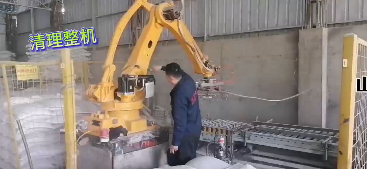 埃斯顿ER180-3100-PL码垛机清理保养