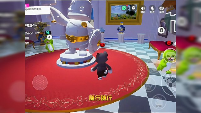 双狼双刀站起来打，没想到结局…… #元梦之星#谁是元梦狼王#元梦之星时光漫游 #元梦之星狼人杀