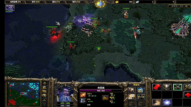 先知gank，萨尔是会玩的