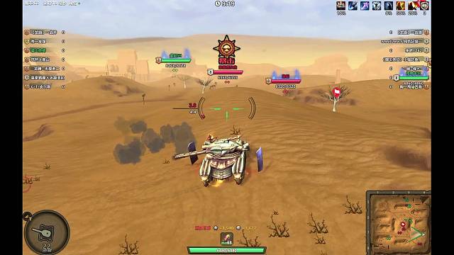 坦克大战一炮把皇后打傻了