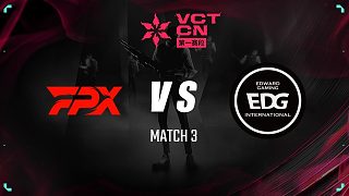 FPX vs EDG-3 联赛第一阶段总决赛