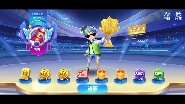 号称全宇宙的最强顶级赛事冠军，第一次拿到了