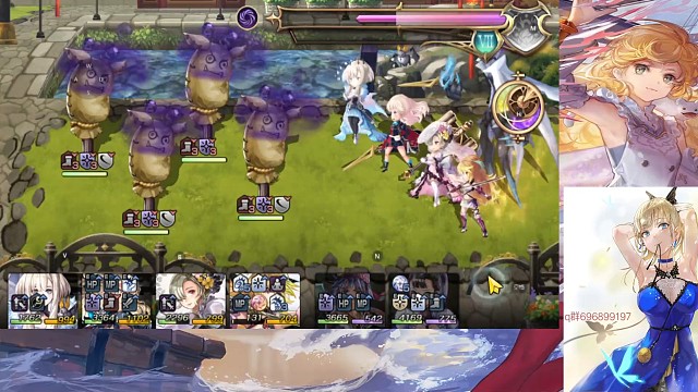 米拉:极致元素大招爆沙袋。