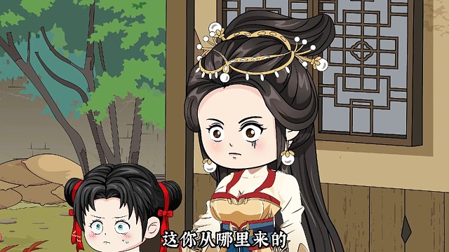 这是从哪里来的小女王