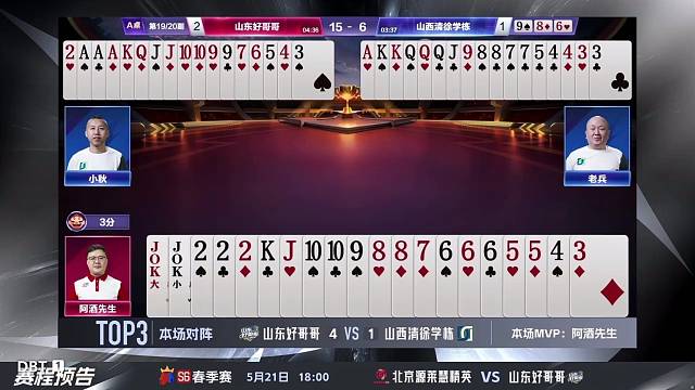 【JJ斗地主冠军杯】21号决赛：北京VS山东