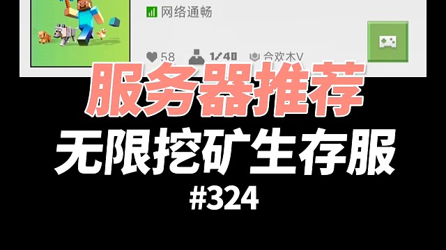 【我的世界】一個(gè)能無限挖礦的生存服務(wù)器
