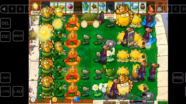 植物大战僵尸杂交版无尽的幸运向日葵女王开局2