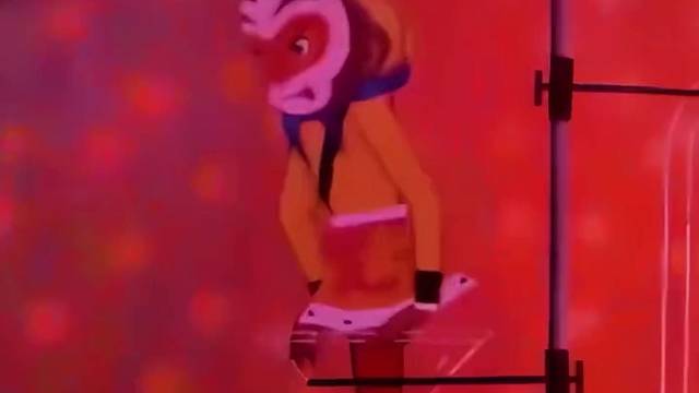 美猴王和小孩比试，却被男孩融成了水