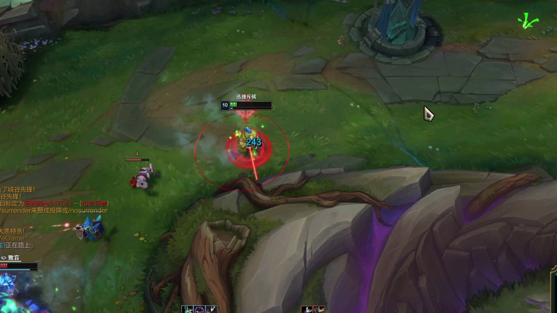 峡谷惊现变态！