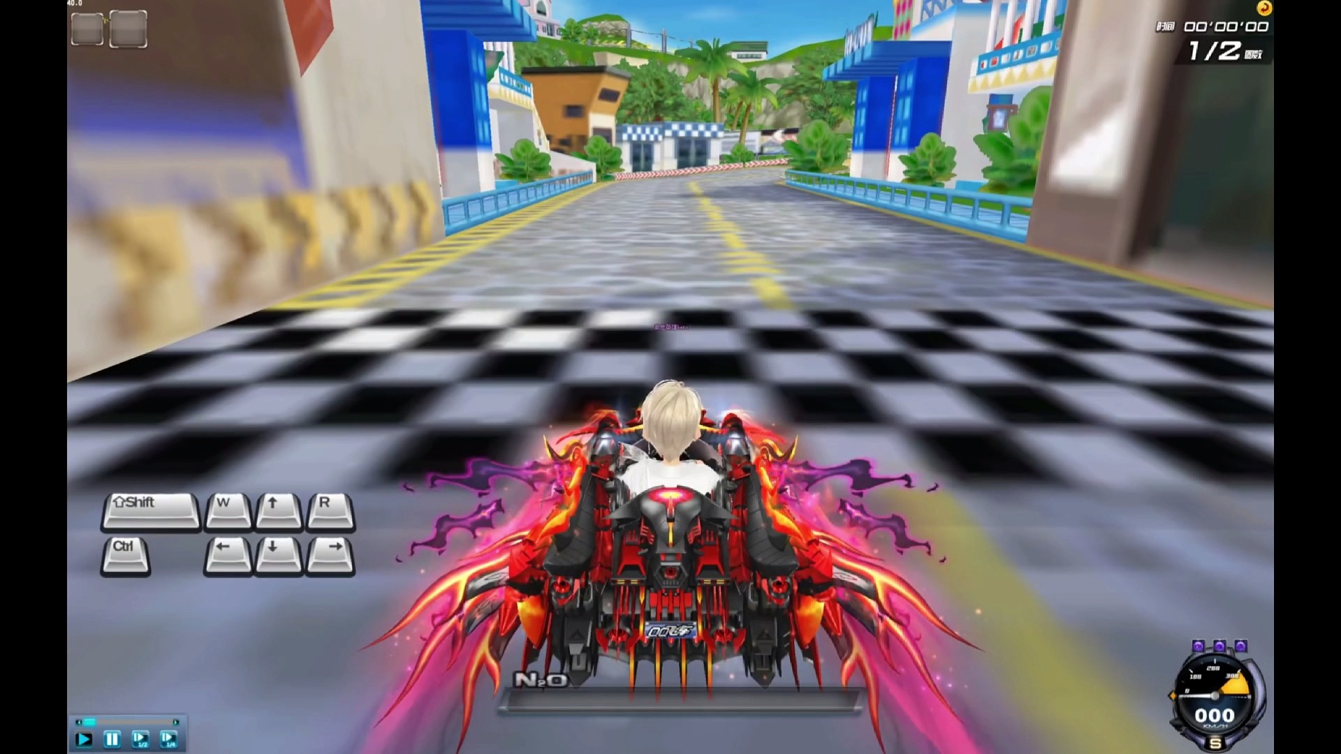 海滨小镇