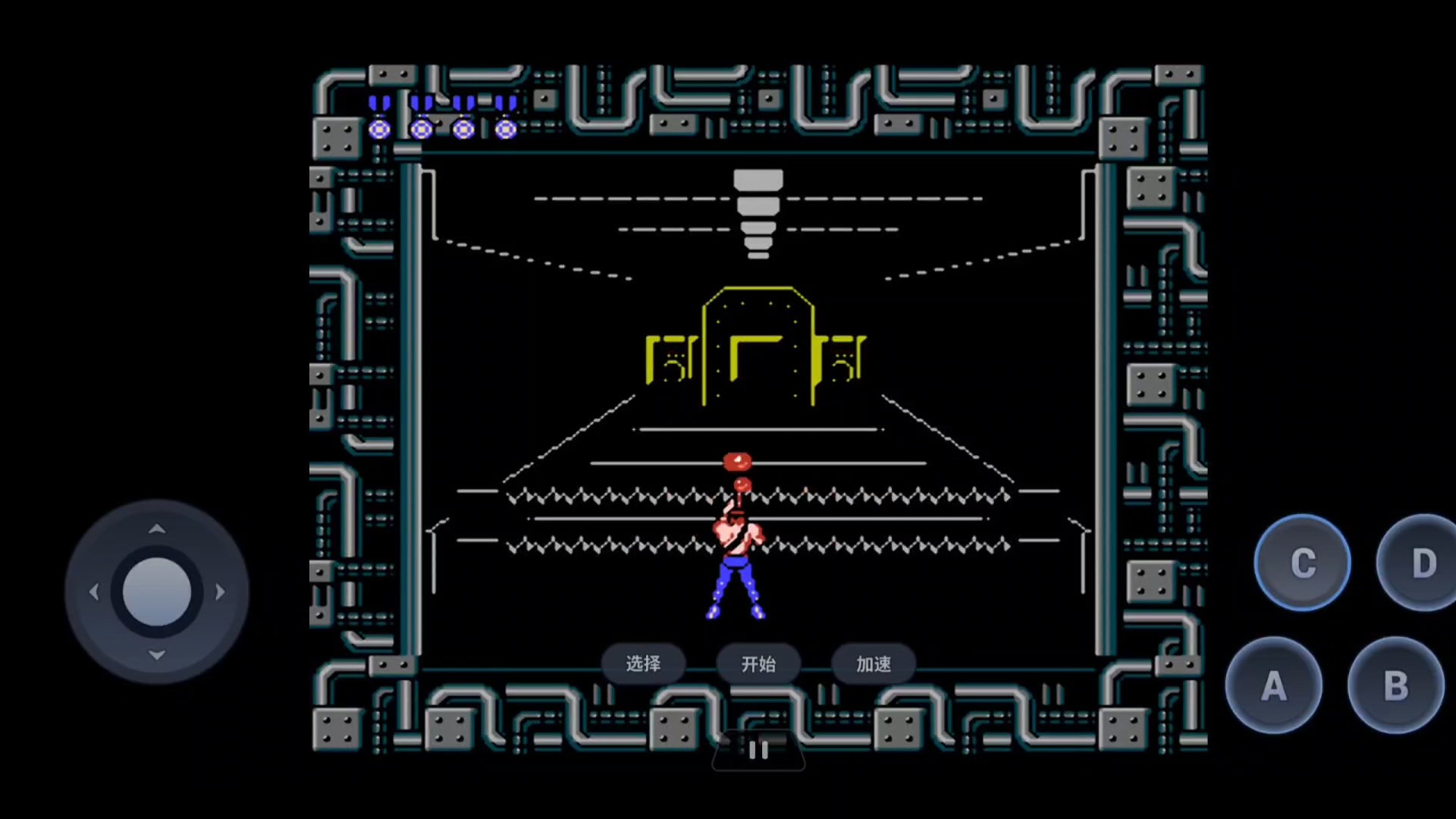 FC游戏魂斗罗:第四关