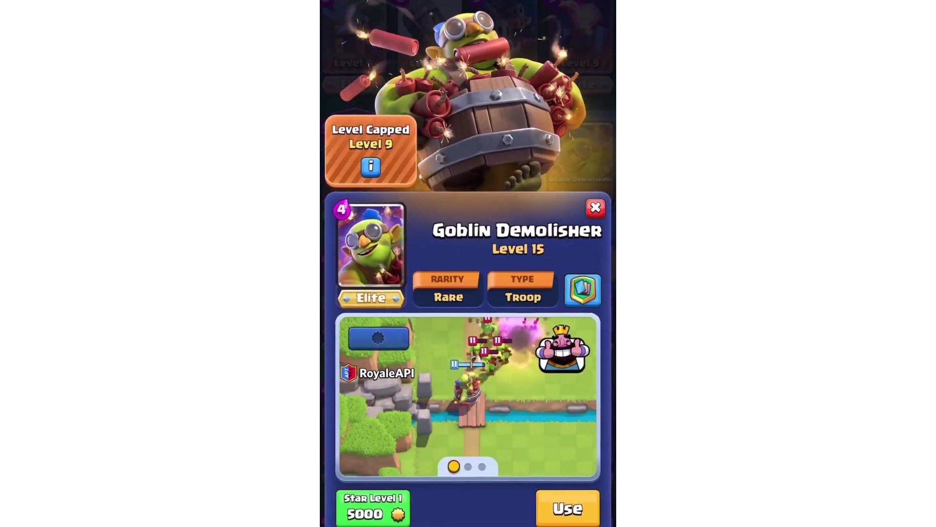 皇室战争4费新卡哥布林